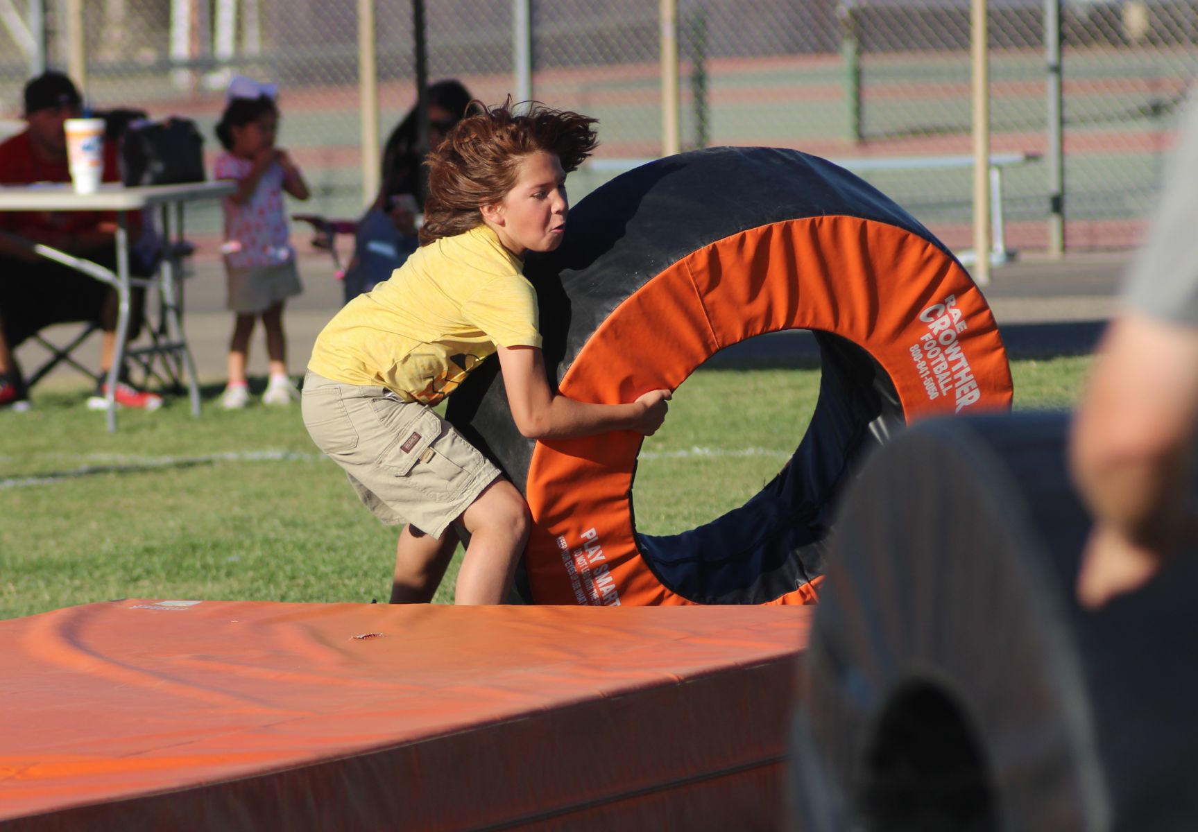 Selma hosts youth football camp
